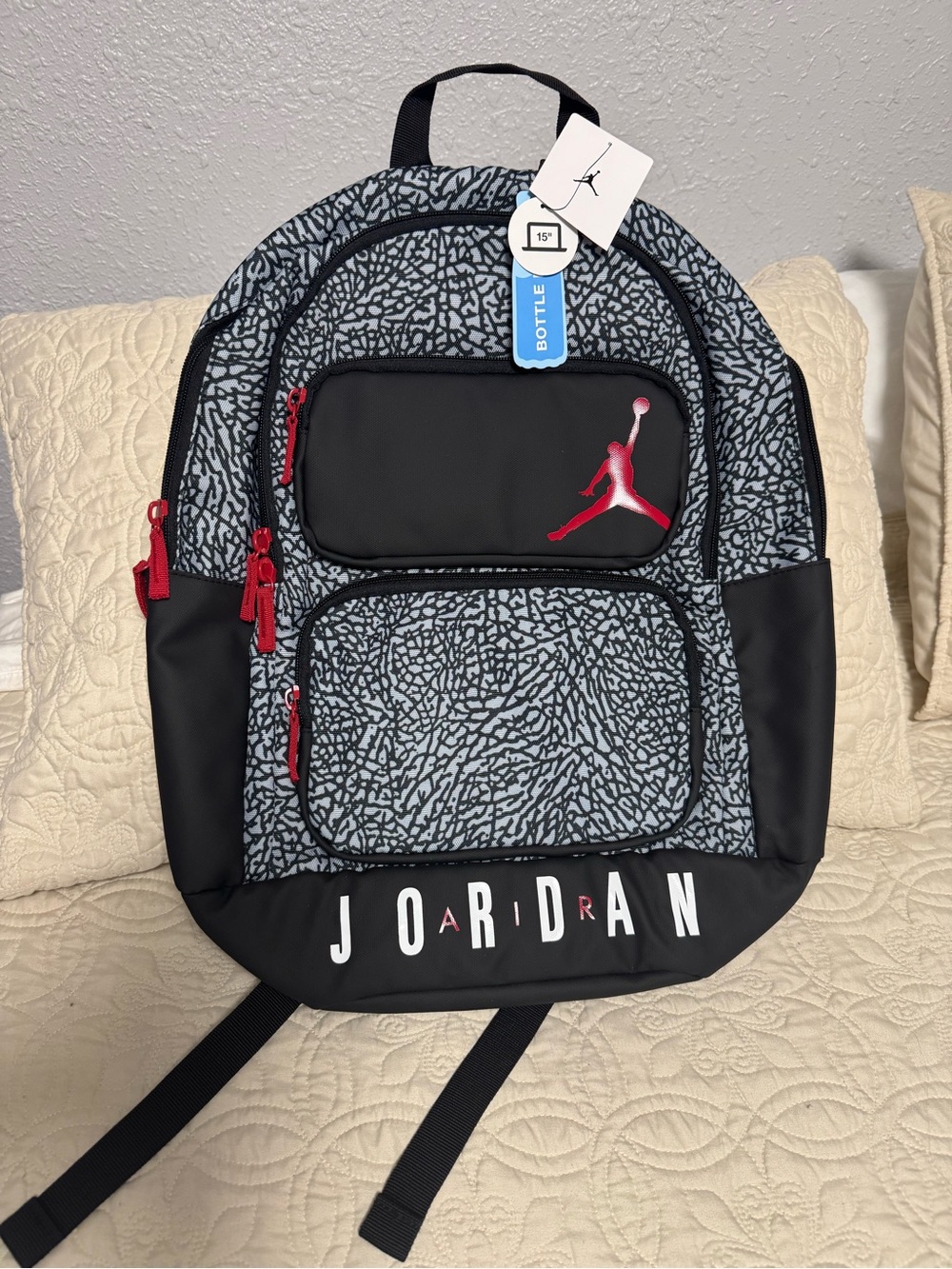 Air Jordan Air Patrol Backpack “Wolf Grey”, Brand New
